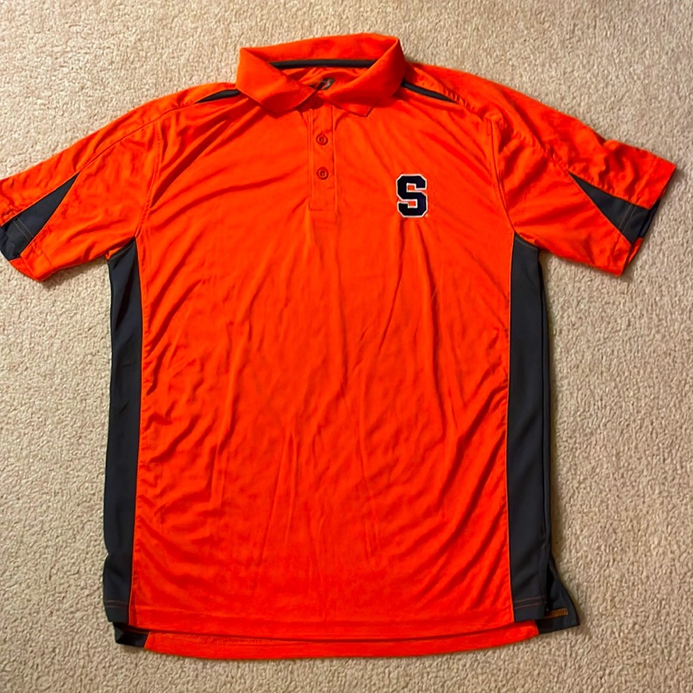 Syracuse Orange Mens Golf Polo Large